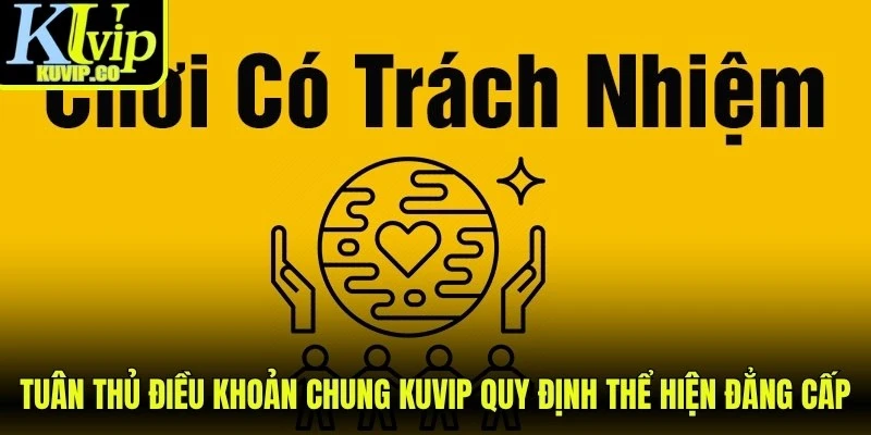 Tuân thủ điều khoản chung KUVIP quy định thể hiện đẳng cấp