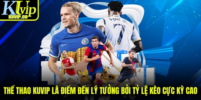 Thể thao KUVIP là điểm đến lý tưởng bởi tỷ lệ kèo cực kỳ cao